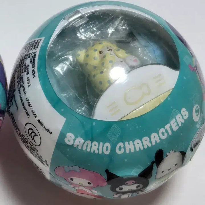 [BUNJANG] Sanrio Spaceship Gacha Dinguri Days Capsule Assembly Figure / [미개봉]산리오 우주선 가챠 딩구리데이즈 캡슐 조립 피규어