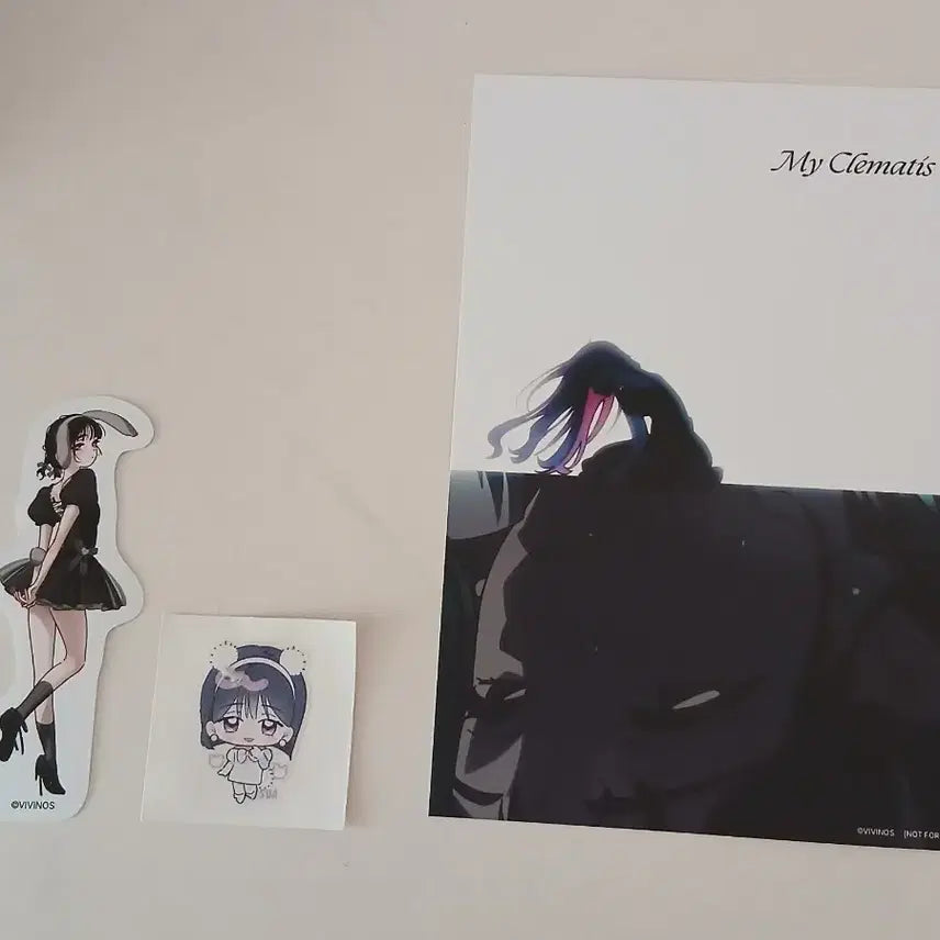 [BUNJANG] Alien Stage Sua Michael Marittis Mini Poster Postcard Barniste Sticker Bundle Set / 에일리언스테이지 수아 마이클레마티스 미니포스터 엽서 바니스테 띠부씰 일괄