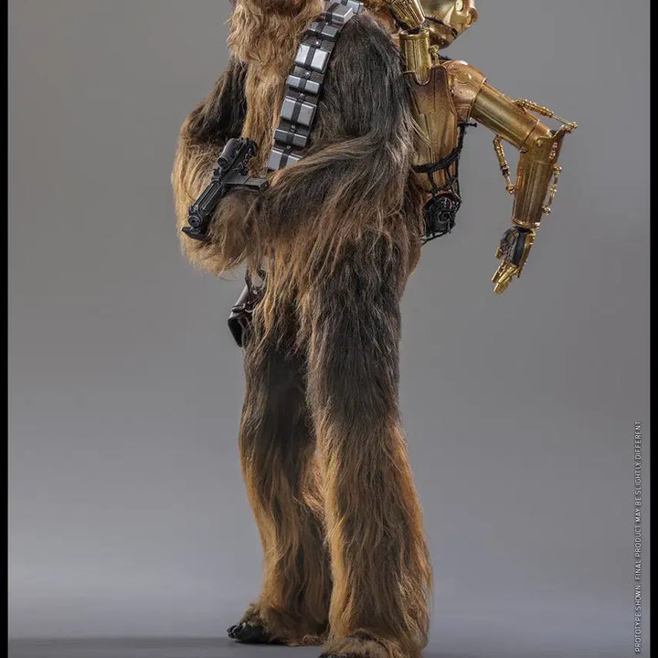 [BUNJANG] CHUBACCA &amp; Disassembled C-3PO Figure / MMS766  츄바카 &amp; 분해된 C-3PO 판매합니다.