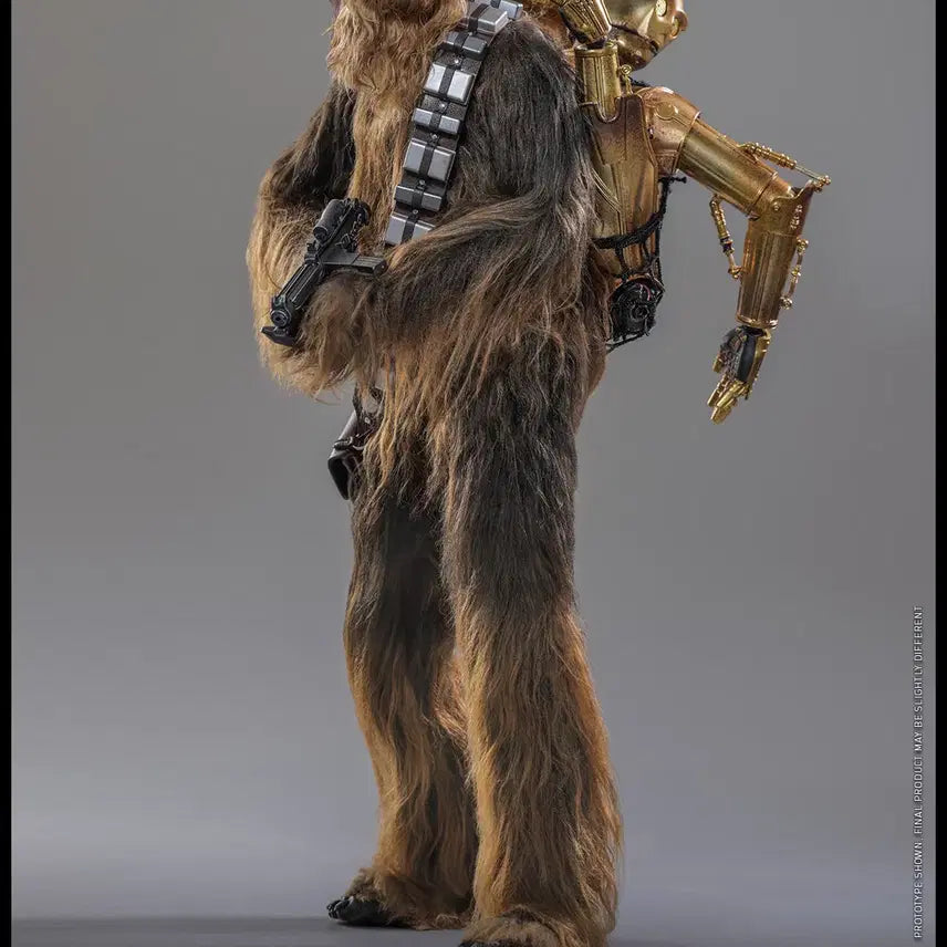 [BUNJANG] CHUBACCA &amp; Disassembled C-3PO Figure / MMS766  츄바카 &amp; 분해된 C-3PO 판매합니다.
