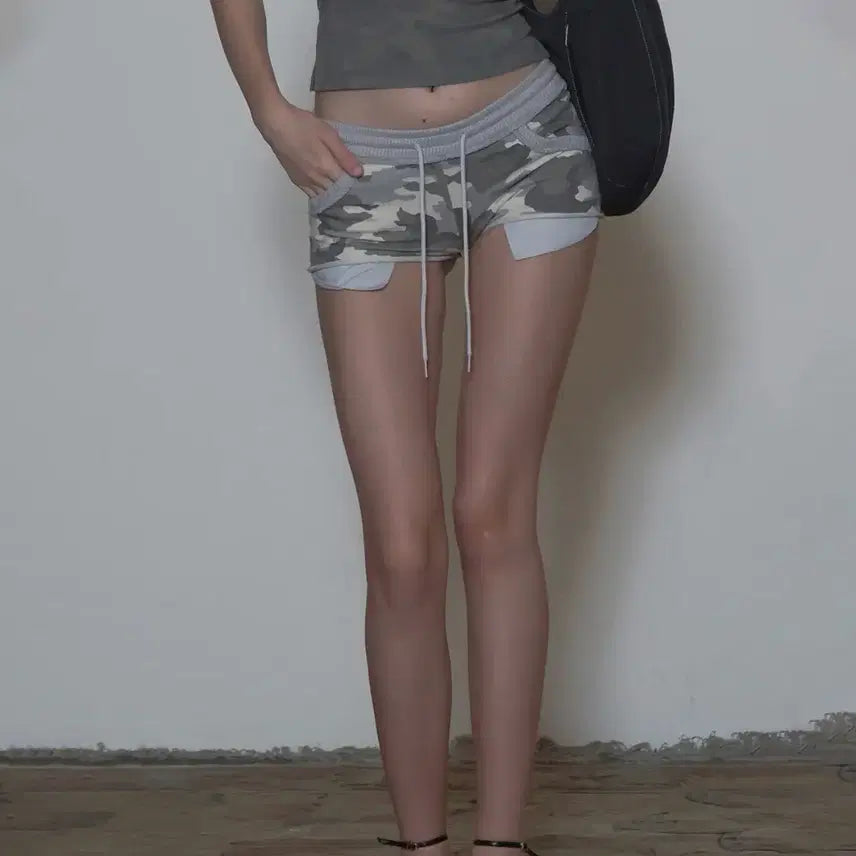 [BUNJANG] Sculptor Camouflage Shorts Ash / sculptor 스컬프터 카모플라주 쇼츠 애쉬