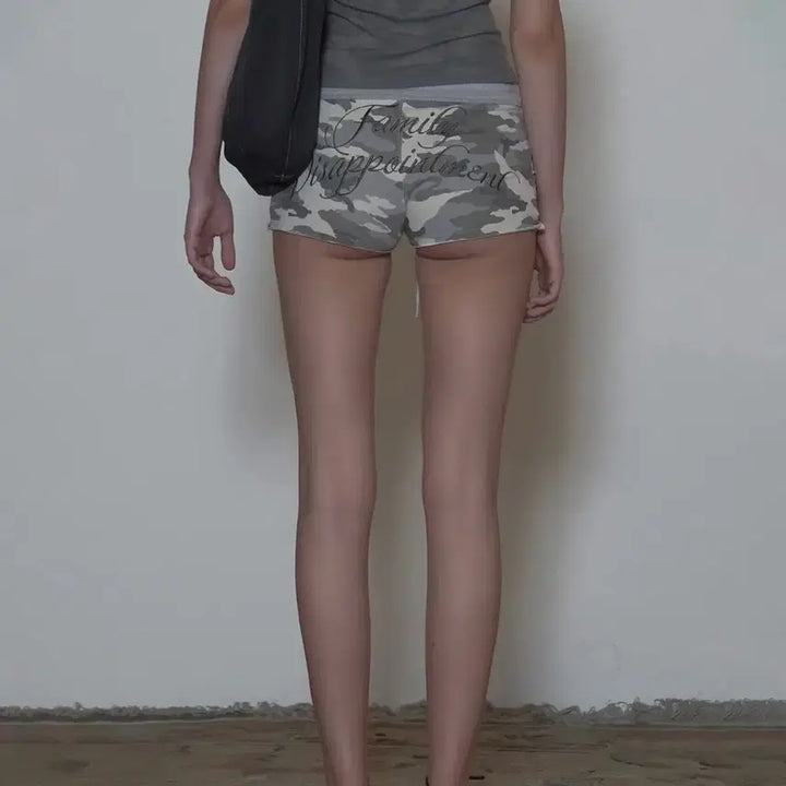 [BUNJANG] Sculptor Camouflage Shorts Ash / sculptor 스컬프터 카모플라주 쇼츠 애쉬