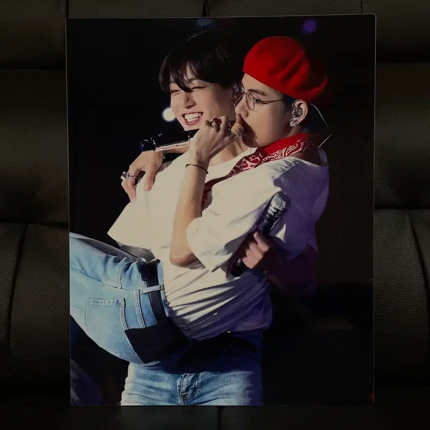 [BUNJANG] BTS Jungkook V Home Master Acrylic Frame A3 / 방탄소년단 정국 뷔 홈마액자
