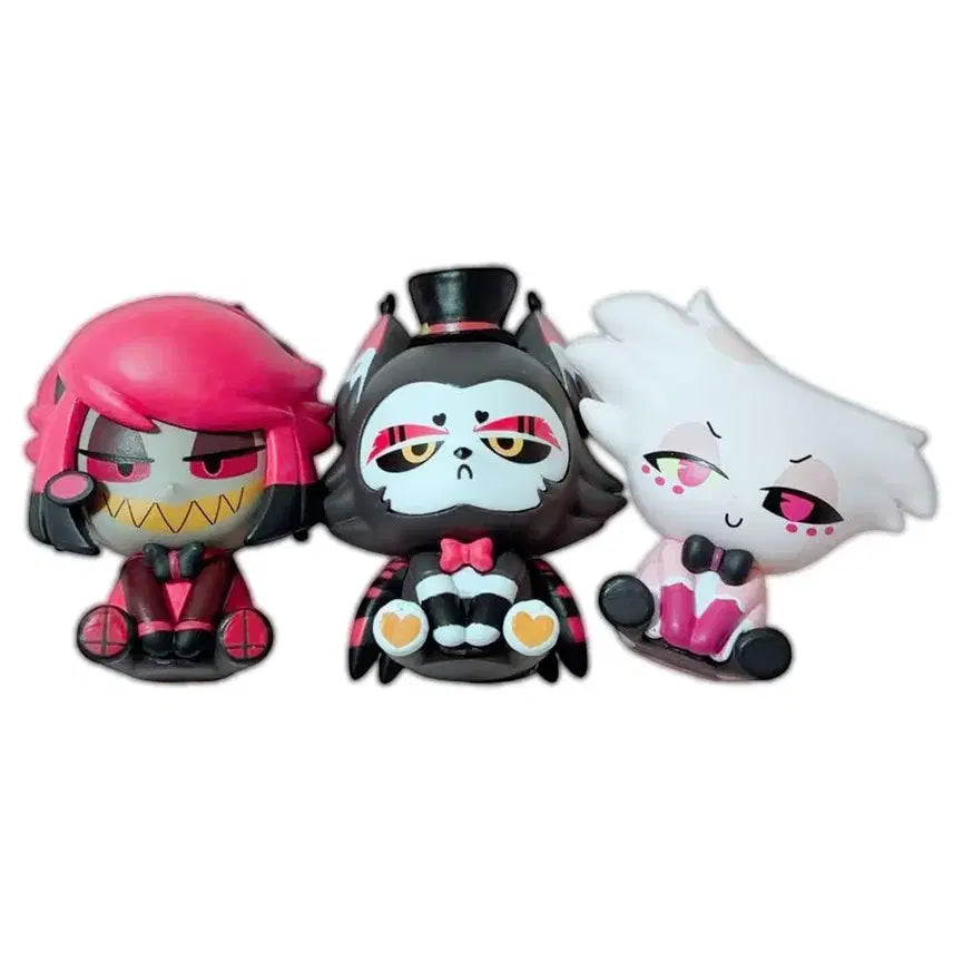 [BUNJANG] Hazbin Hotel Mini Figures 3-Set / 해즈빈호텔 미니 피규어 3종 세트