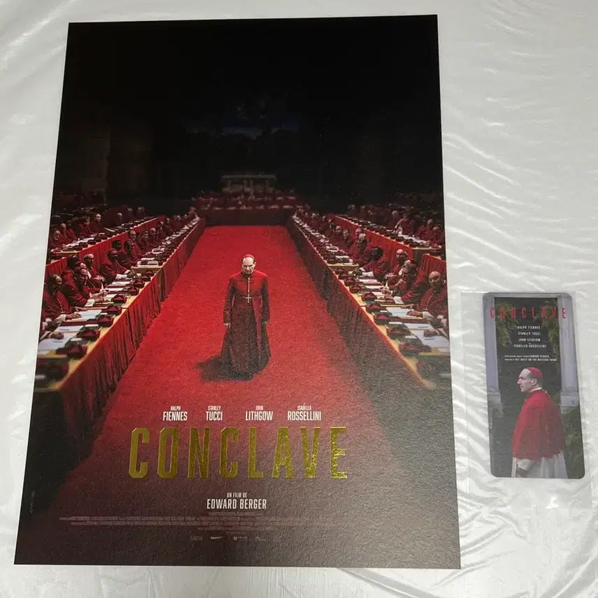 [BUNJANG] Conclave Poster and Series Ticket Bundle Set / 콘클라베 포스터 시리즈티켓 일괄