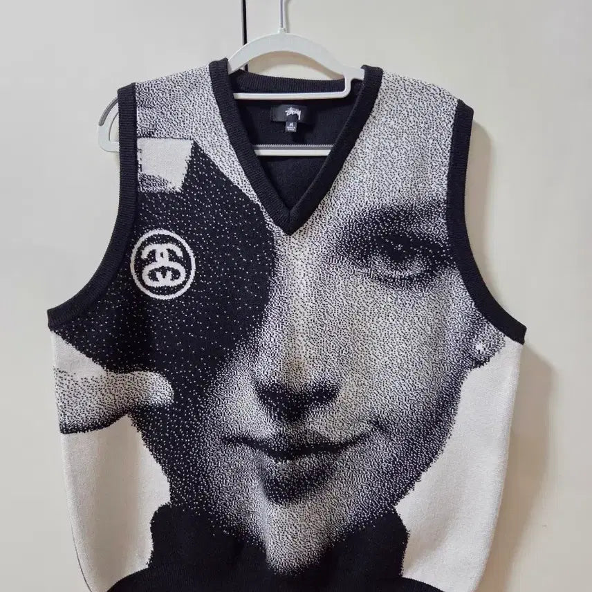[BUNJANG] Stussy Knit Vest XL / 스투시 조끼 XL 팝니다.