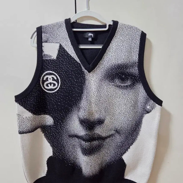 [BUNJANG] Stussy Knit Vest XL / 스투시 조끼 XL 팝니다.