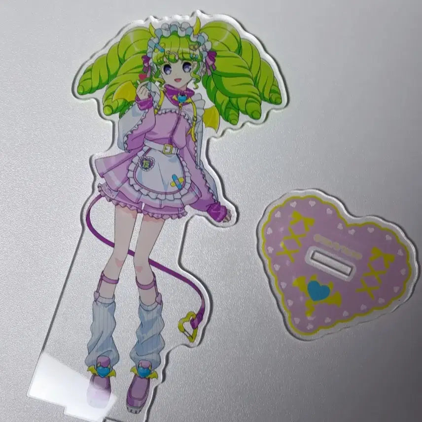 [BUNJANG] Pripara Faruru Heart Debidebi Acrylic Stand / 프리파라 파루루 하트 데비데비 아크릴스탠드