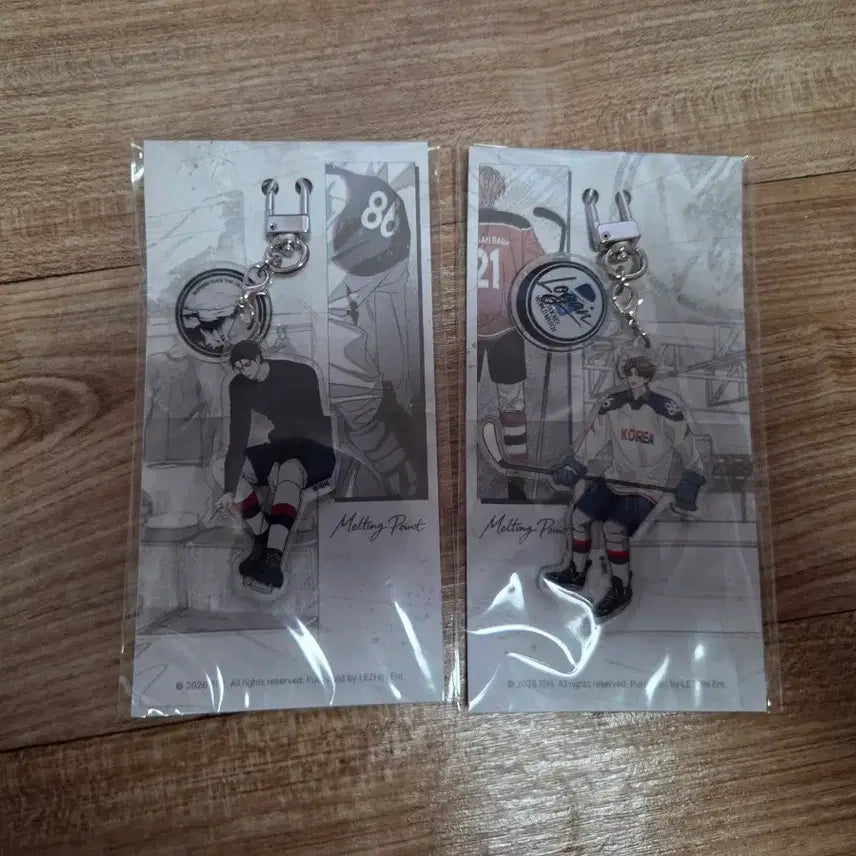 [BUNJANG] Haebingseon Character Keyring Bundle Set / 해빙곡선 캐릭터키링 일괄