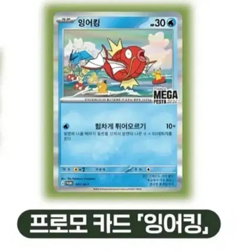 [BUNJANG] Magikarp Promo Card / 포켓몬카드 잉어킹 프로모 카드