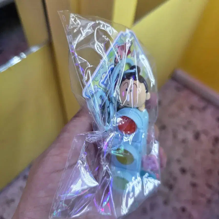 [BUNJANG] Crayon Shin-chan Mengoo Traffic Light Keyring / 짱구는 못말려 맹구 신호등 키링