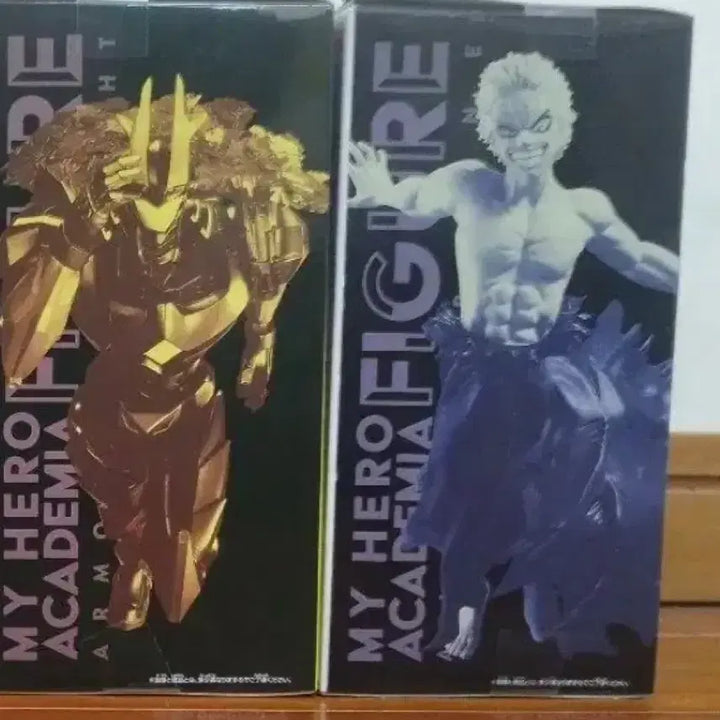 [BUNJANG] GIGO Limited Edition My Hero Academia Figure Bundle Set (All For One, Armored All Might) / 미개봉 현물 2종일괄 히로아카 gigo 한정 올마이트 올포원