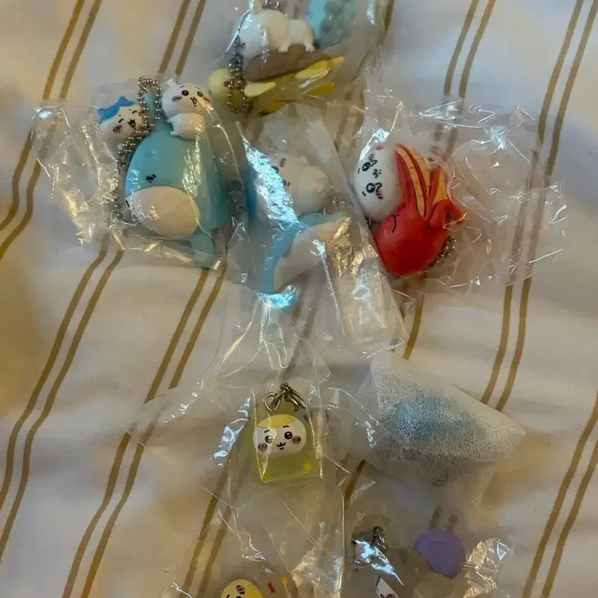 [BUNJANG] Chiikawa Ichiban Kuji Aquarium Acrylic Charm Set / 내일까지만) 치이카와 메지루시 2탄 수족관 키링 일괄로 보냅니다