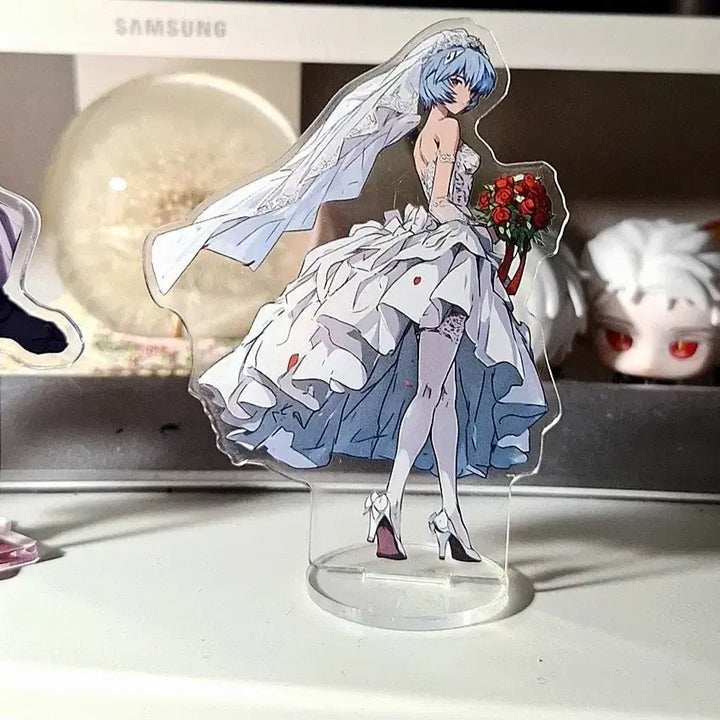 [BUNJANG] Evangelion Rei Wedding Acrylic Stand / 에반게리온 레이 웨딩 아크릴스탠드