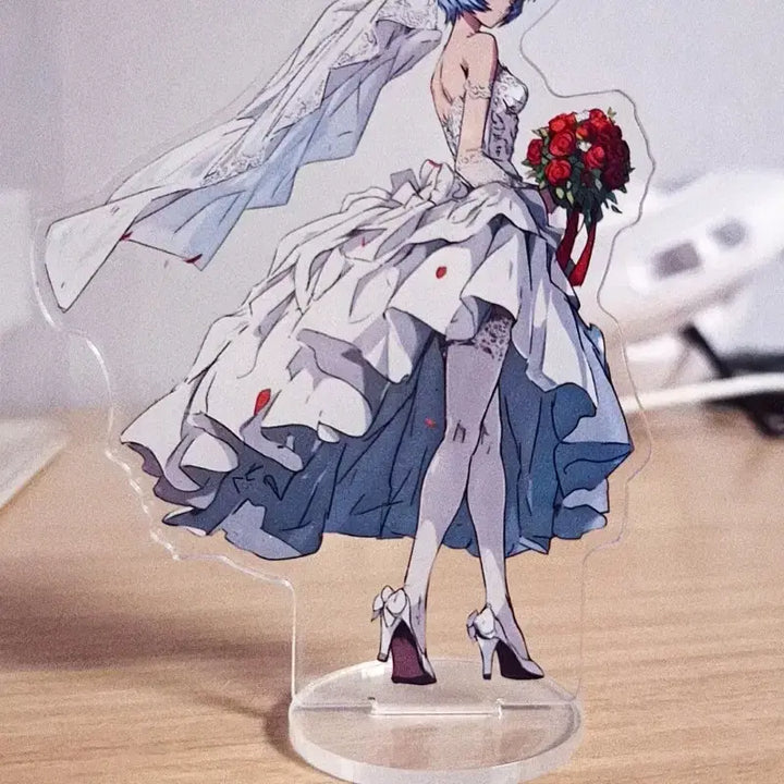 [BUNJANG] Evangelion Rei Wedding Acrylic Stand / 에반게리온 레이 웨딩 아크릴스탠드