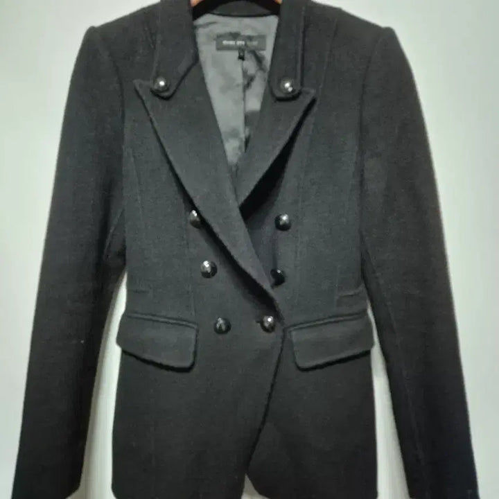 [BUNJANG] Olive des Olive Black Double-Button Jacket / 올리브대올리브 블랙 더블 버튼 재킷