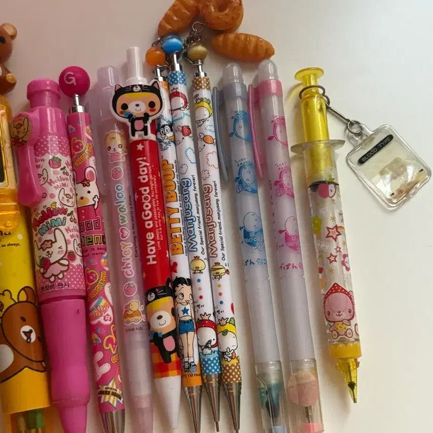 [BUNJANG] Vintage Writing Instruments Ballpoint Pens and Mechanical Pencils Bundle Set / 일괄할인!!!))) 고전 필기구 샤프 볼펜