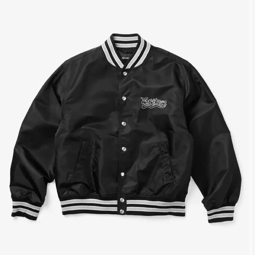 [BUNJANG] Y.E.S Team Stadium Jacket Black L / 예스아이씨 Y.E.S Team Stadium Jacket Black L