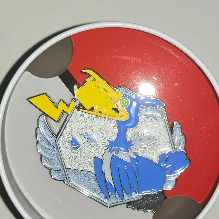 [BUNJANG] Pokemon Random Badge - Ducklett + Pikachu / 포켓몬스터 랜덤뱃지 윽우지 + 피카츄