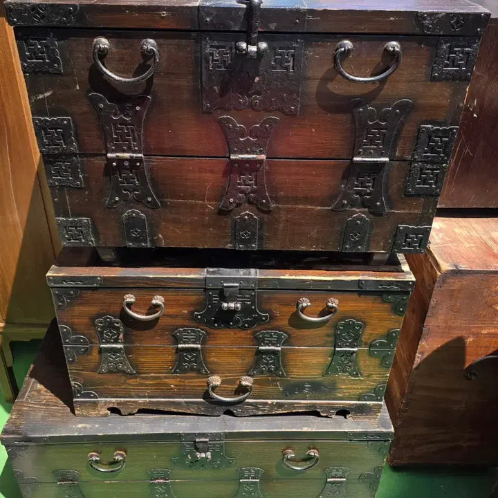 [BUNJANG] Antique Korean Furniture Bundle (70 Items) / 옛날 고가구 75점 일괄로 싸게 팔아요