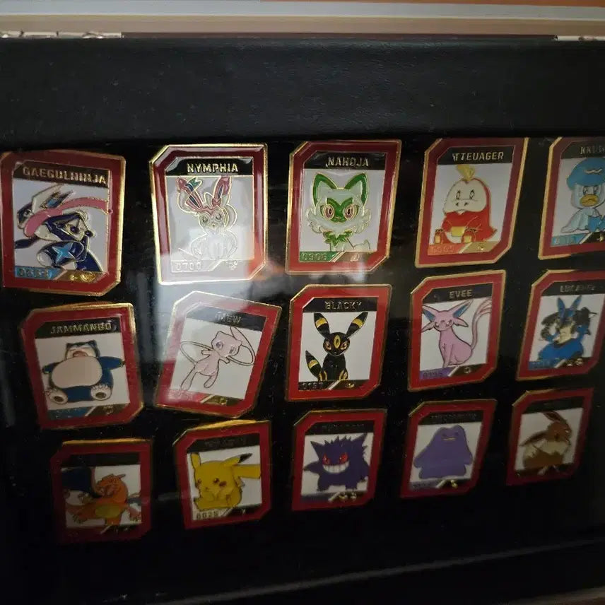 [BUNJANG] Pokemon Badge Set 1 Bundle / 이삭 포켓몬 뱃지 1탄 일괄판매