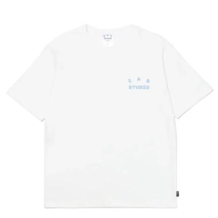 [BUNJANG] Iab Studio Unisex T-Shirt / 아이앱 스튜디오 반팔티 [블랙/화이트] /남여공용