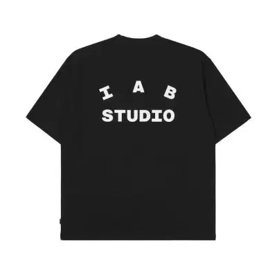 [BUNJANG] Iab Studio Unisex T-Shirt / 아이앱 스튜디오 반팔티 [블랙/화이트] /남여공용