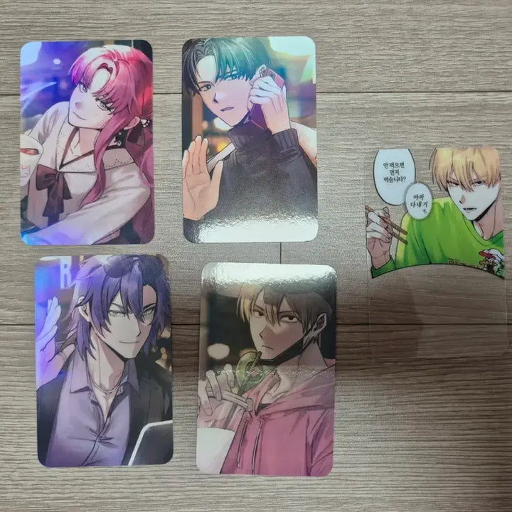[BUNJANG] Lee Chak Heon Photocard Sticker Bundle Set / 이착헌 포카 스티커 띠부실 일괄