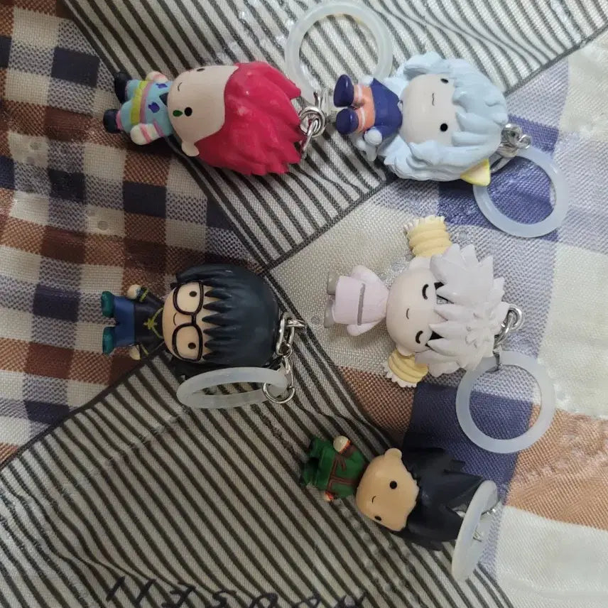 [BUNJANG] Hunter x Hunter Mejiroshi Bundle Gon Hisoka Keychains / 헌터헌터 메지루시 일괄 처분 쿨거 곤 히소카