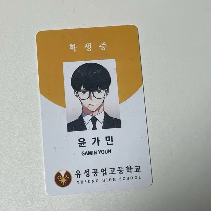 [BUNJANG] Study Group Yoon Gamin Student ID / 스터디그룹 윤가민 학생증 스그