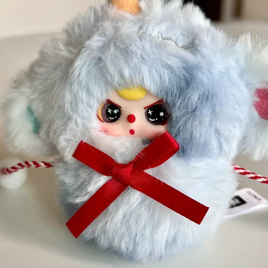 [BUNJANG] Babies3 Bath Finger Doll - Pretty Snowman / 베이비쓰리 베쓰 손가락 인형 _예쁜눈 눈사람
