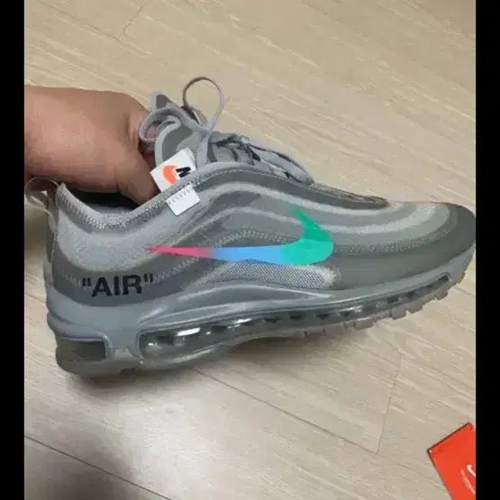 [BUNJANG] Nike Off-White Air Max 97 Menta Sneakers / 나이키 오프화이트 에어맥스 97 멘타 260사이즈 팝니다