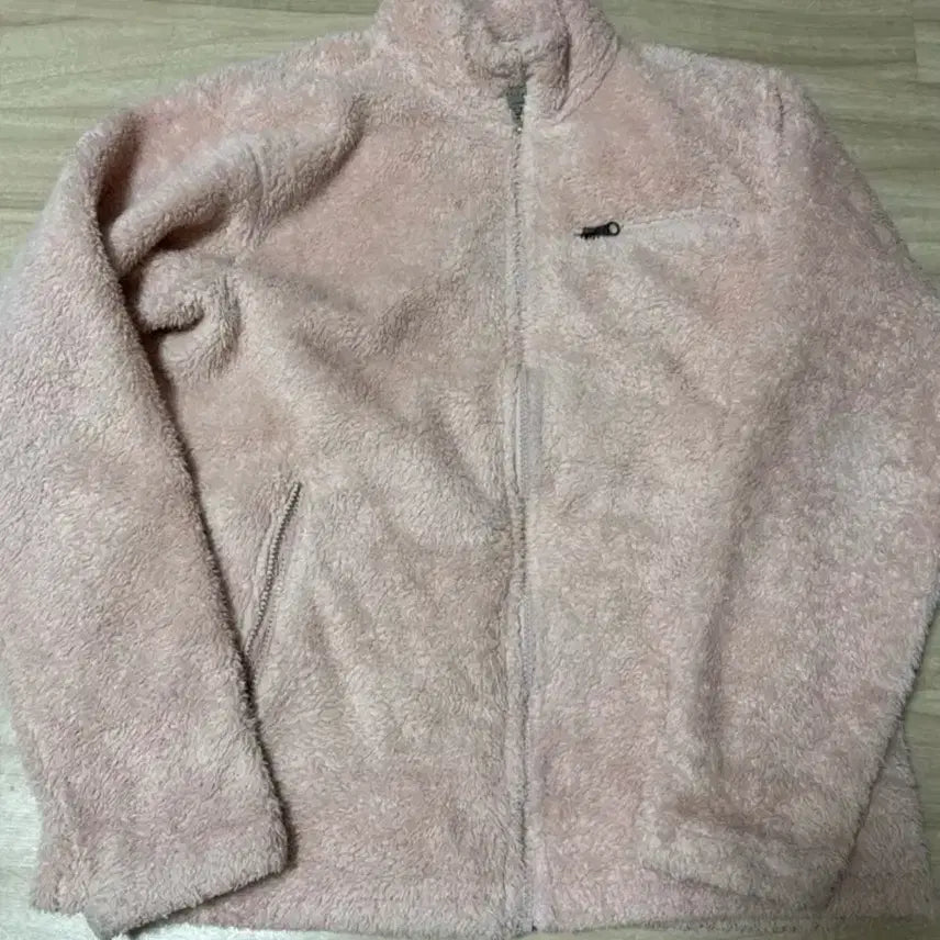 [BUNJANG] Fila Pink Fleece Jacket / 휠라 플리스 자켓 핑크
