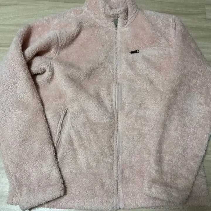 [BUNJANG] Fila Pink Fleece Jacket / 휠라 플리스 자켓 핑크