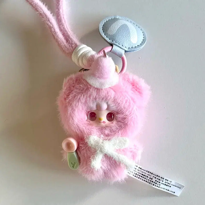 [BUNJANG] Yooki Alphabet Initial Keyring - Peach Pink V / 유키 yooki 알파벳 이니셜 키링 _피치핑크V
