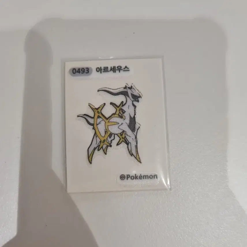 [BUNJANG] Pokemon Arceus Sticker / 포켓몬 아르세우스 띠부실