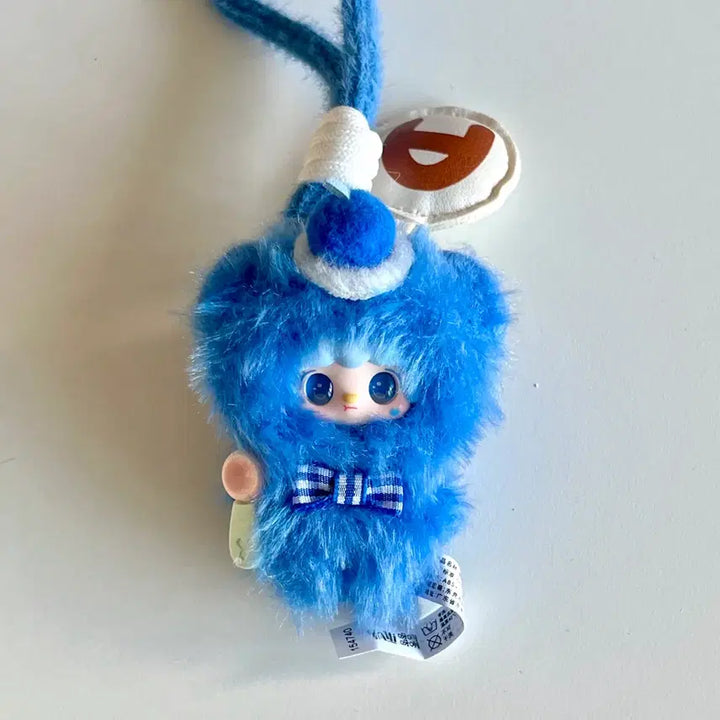 [BUNJANG] Yooki Alphabet Initial Keyring - Junshik Blue A / Yooki 유키 알파벳 이니셜 키링 _준시크 블루A