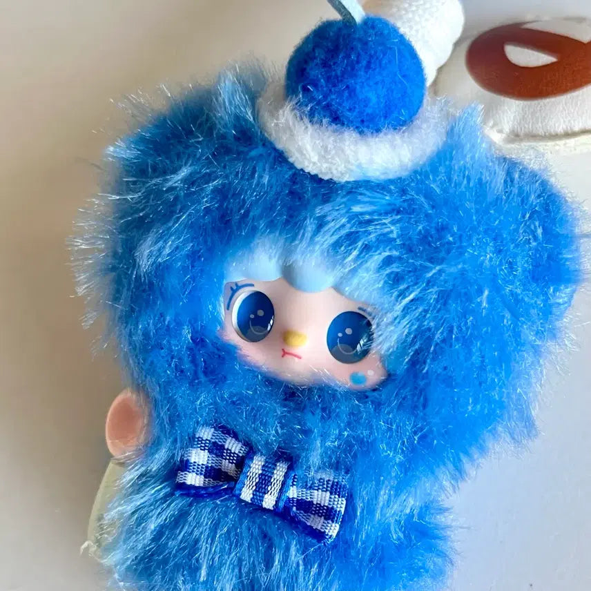 [BUNJANG] Yooki Alphabet Initial Keyring - Junshik Blue A / Yooki 유키 알파벳 이니셜 키링 _준시크 블루A
