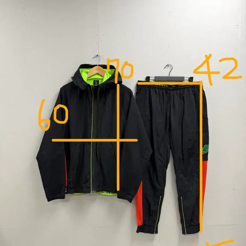 [BUNJANG] Nike Flex Windbreaker &amp; Jogger Pants Set / 남성 상의XL 하의L / 나이키 플렉스 바람막이 + 조거팬츠 셋업 세트