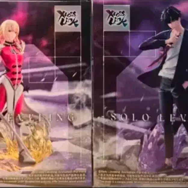 [BUNJANG] Solo Leveling Sung Jinwoo Cha Hae-in Figure Set (Sealed) / [미개봉]&