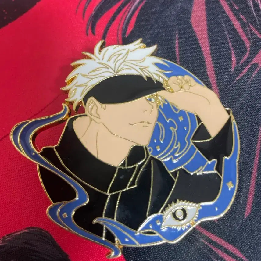 [BUNJANG] Jujutsu Kaisen Satoru Gojo Badge / 주술회전 고죠 사토루 뱃지