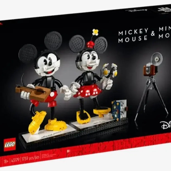 [BUNJANG] LEGO Disney Mickey Mouse &amp; Minnie Mouse Building Set 43179 / 레고 디즈니 미키 마우스 미니 마우스 43179 싸게팔아요
