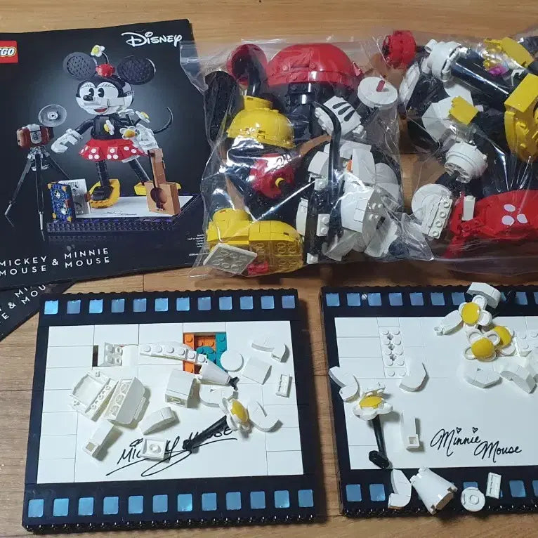 [BUNJANG] LEGO Disney Mickey Mouse &amp; Minnie Mouse Building Set 43179 / 레고 디즈니 미키 마우스 미니 마우스 43179 싸게팔아요