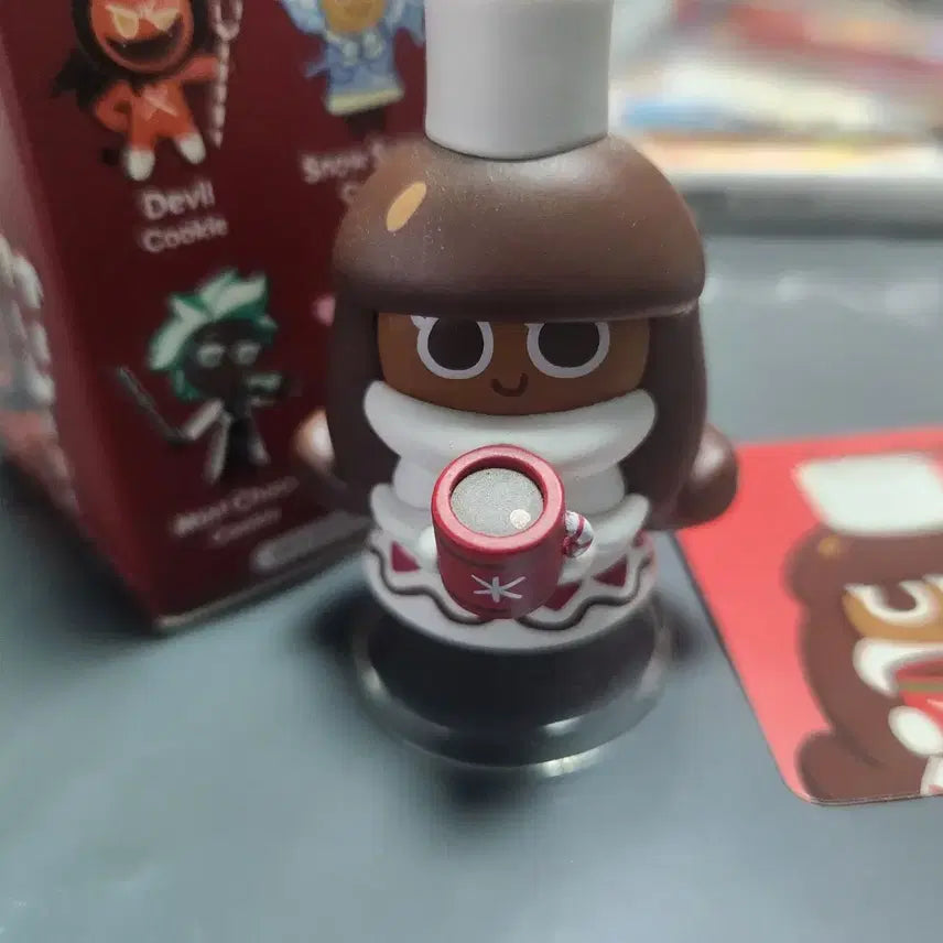 [BUNJANG] Cookie Run Cocoa Cookie Figure / 코코아맛 쿠키 피규어