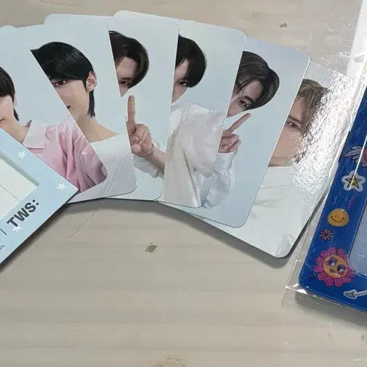 [BUNJANG] TWS Be:rise Lucky Draw All Members Photocard + Photocard Holder Bundle Set / 투어스 비긴스 올영 특전 전멤 포카 + 포카홀더 일괄