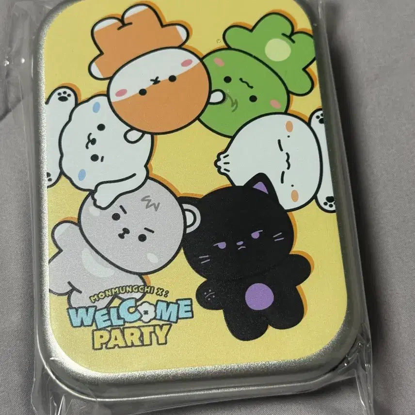 [BUNJANG] MONSTA X Tin Case Memo Pad Set / 몬뭉치엑스 몬스타엑스 틴케이스 메모지 세트