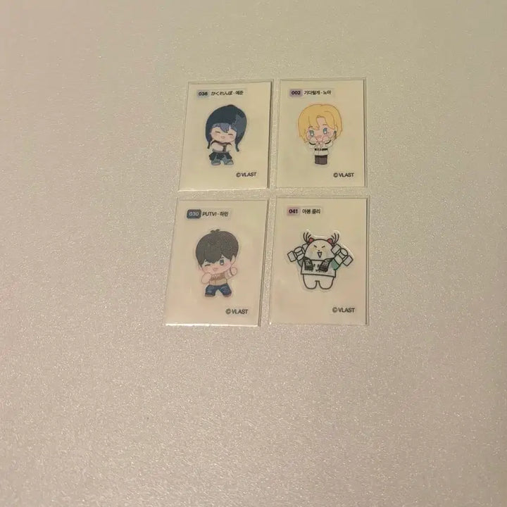 [BUNJANG] PLAVE GS25 Bread Stickers Bundle Set / 플레이브 gs25 빵 띠부씰 예준 노아 하민 플리 일괄 판매 양도