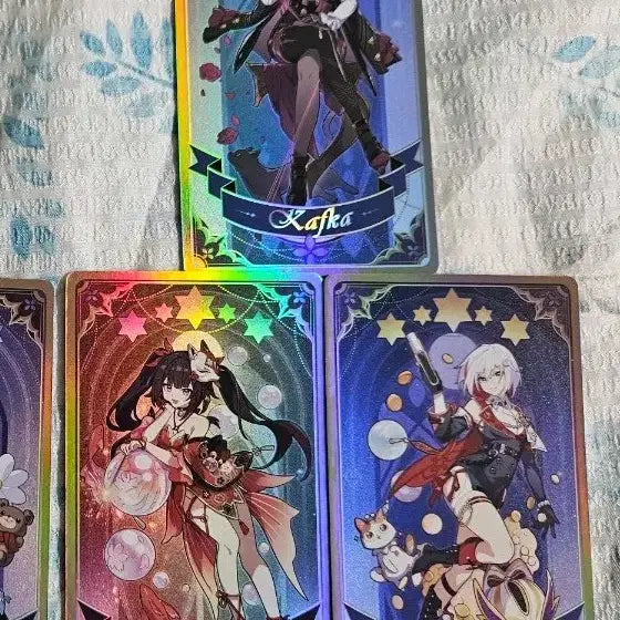 [BUNJANG] Honkai: Star Rail Tarot Card Bundle (Kafka, Sparkle, Topaz) / 스타레일 타로카드 별의 우화 카프카, 스파클, 토파즈 일괄