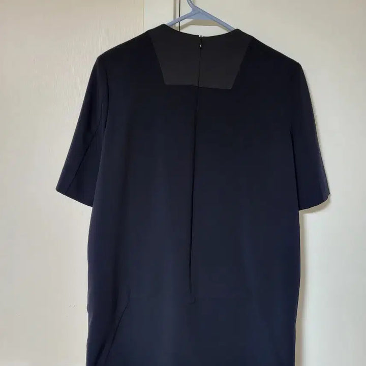[BUNJANG] KUHO Navy Layered Blouse Size 55 / 구호 블라우스 55
