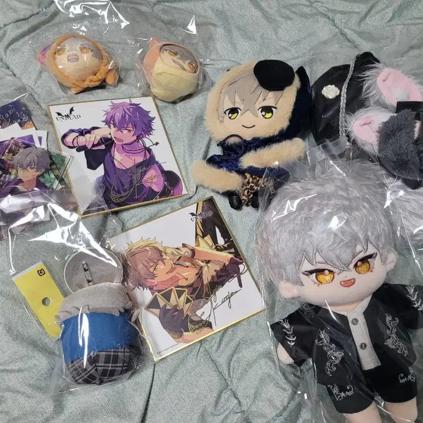 [BUNJANG] Ensemble Stars! Ogami Koga Goods Bundle / 앙스타 오오가미코가 비공식 솜인형 공식만쥬등 이것저것